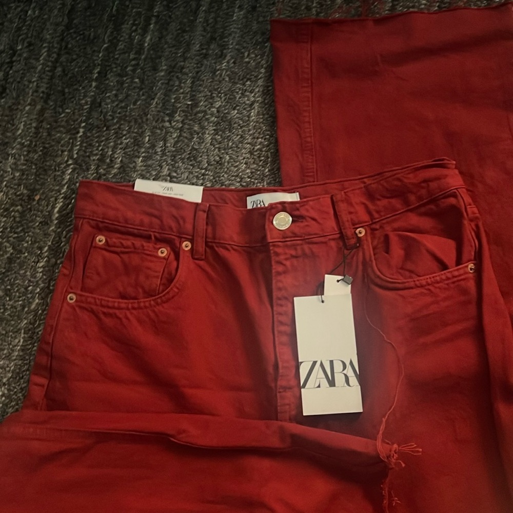 Popular wide leg Zara jeans